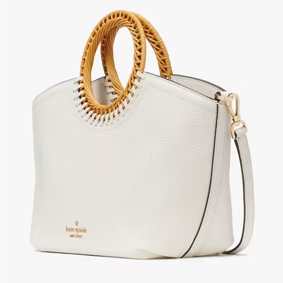 NWT Kate Spade Harbor Small Tote in Meringue – Pebbled Leather - Picture 15 of 16